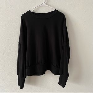 Old Navy Black Crewneck Sweater